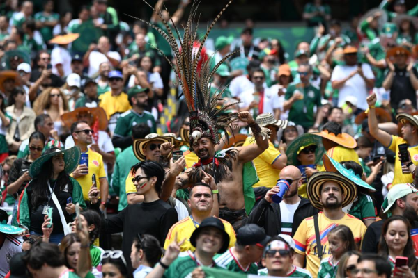 Fans are seen before the group A match between Mexico and South Africa at the 2026 FIFA World Cup at Mexico City Stadium in Mexico City, Mexico, June 11, 2026. (Xinhua/Li Muzi)