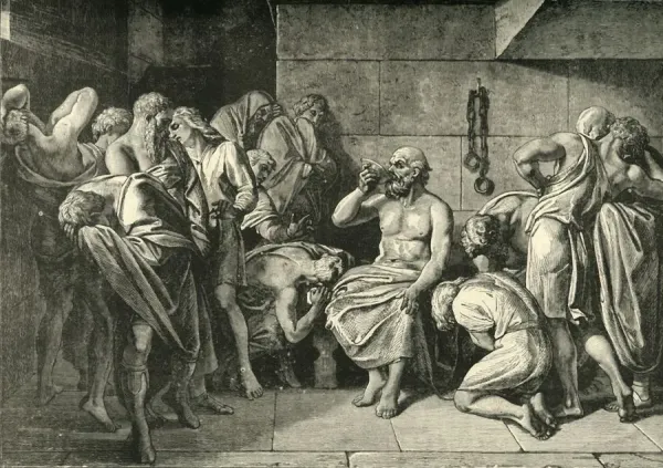 Socrates Drinks the Hemlock to Prove a Judicial Pont!