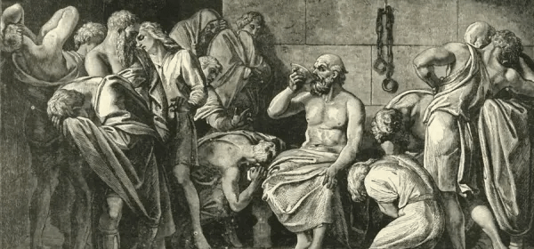 Socrates Drinks the Hemlock to Prove a Judicial Pont!