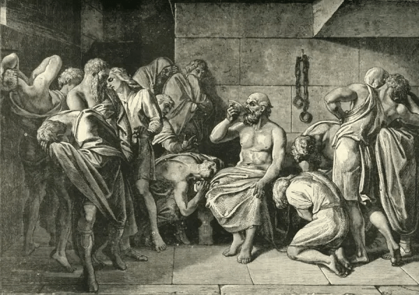 Socrates Drinks the Hemlock to Prove a Judicial Pont!