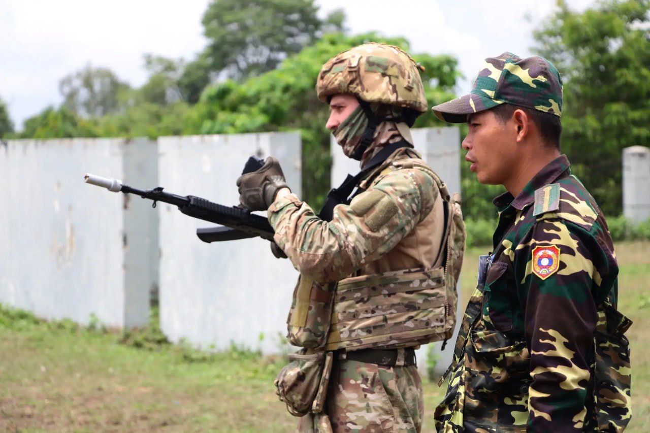 Laos Special Forces in Russia!