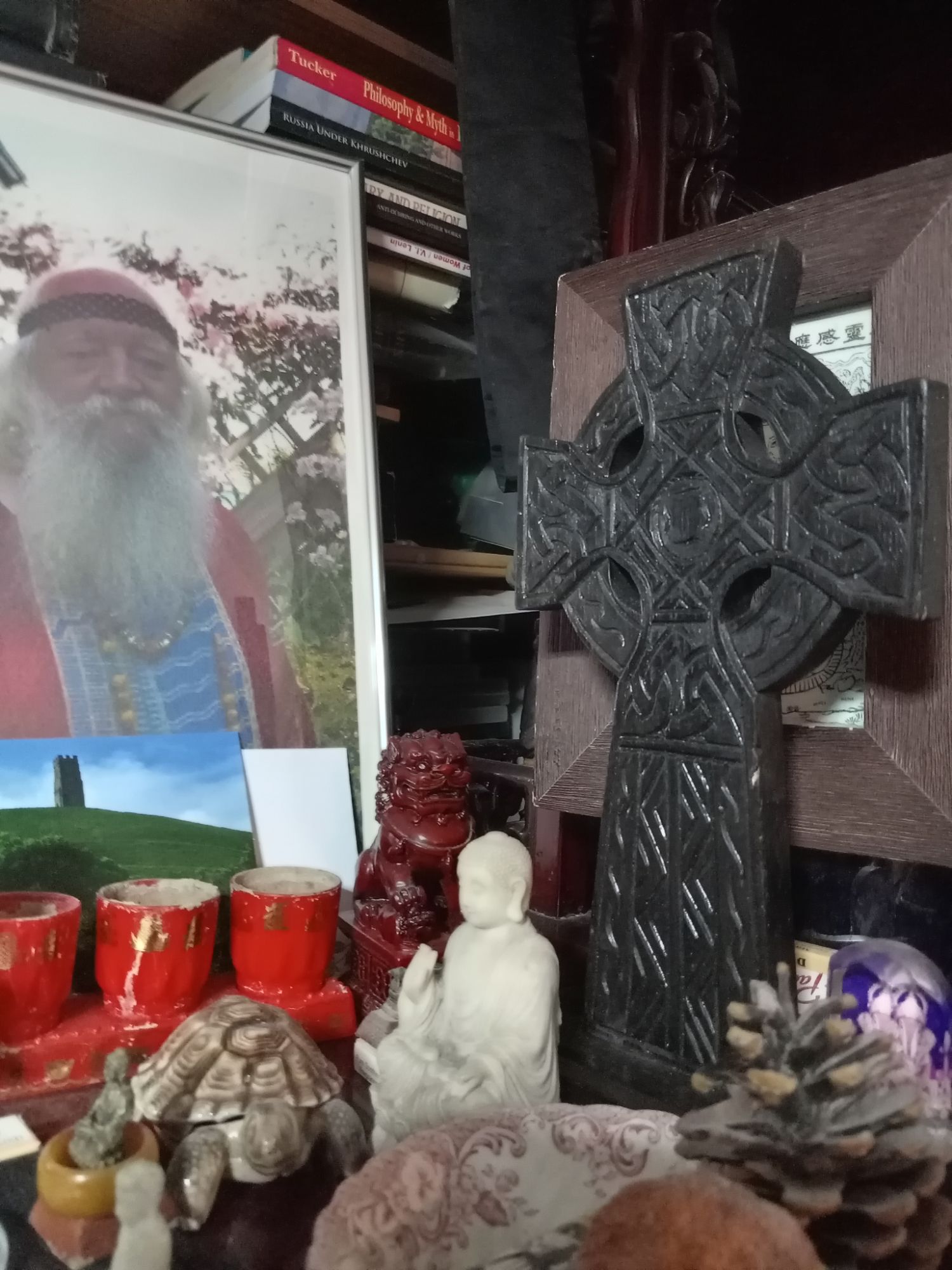 Celtic Cross for My Dad's Shrine!