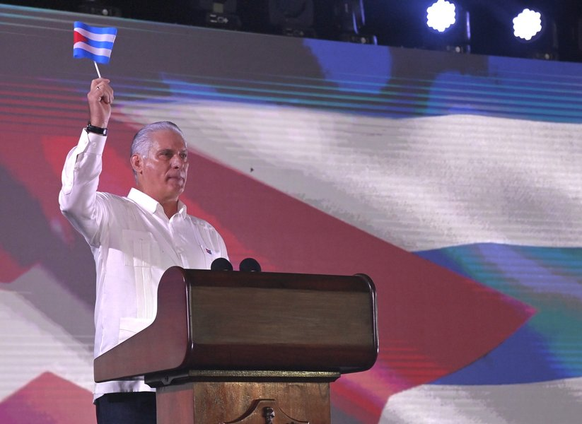 Speech delivered by Miguel Mario Díaz-Canel Bermúdez, First Secretary of the Central Committee of the Communist Party of Cuba and President of the Republic!