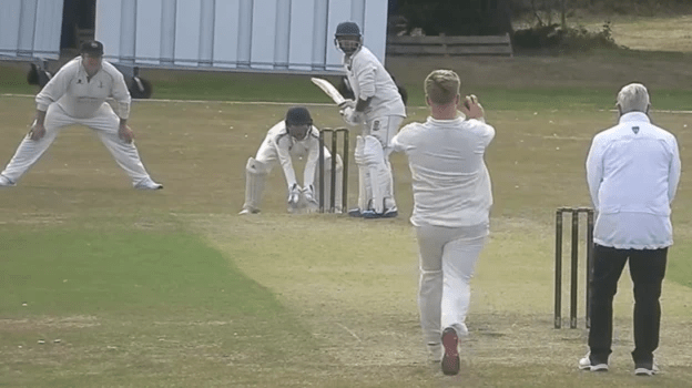 A video of a wicket during Saltburn's win over Norton in the North Yorkshire and South Durham Cricket League has gone viral for an alleged incident of cheating