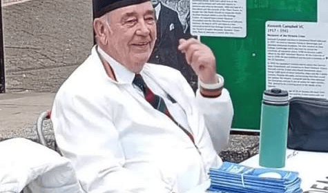 During National Service, he became a piper in the Cameron Highlanders.