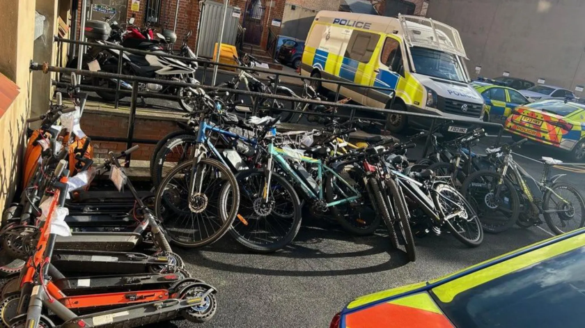 Leicestershire Police's Operation Pedalfast is being rolled out across the county