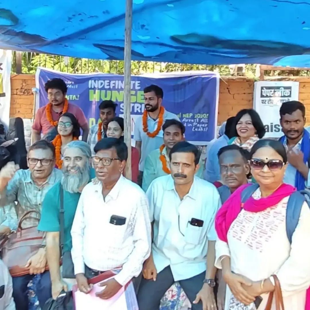 Students have called for the strike in complete solidarity with the call by Sonam Wanghuck and will fight shoulder to shoulder in the struggle for Dharmendra Pradhan's resignation