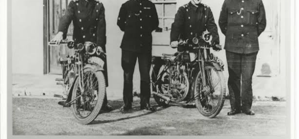 Police Used to Direct Traffic at Cross-Roads Prior to Traffic-Lights