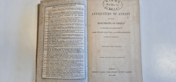 A former apprentice stonemason who helped build the Houses of Parliament is thought to have borrowed the book in the late 1800s