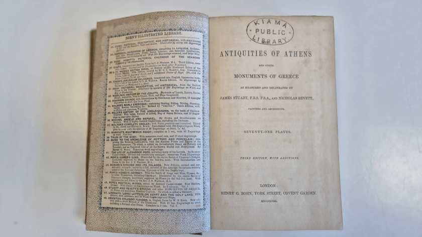 A former apprentice stonemason who helped build the Houses of Parliament is thought to have borrowed the book in the late 1800s