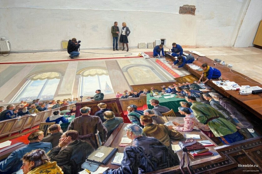 Joseph Stalin 1935 Painting