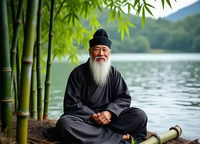 Daoist Immortal By a Lake!