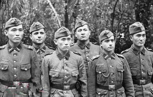 Central Asian Soldiers - Nazi Germany Army