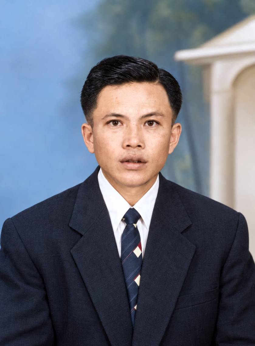 Master Chan Tin Sang c. 1956 Enhanced Photo