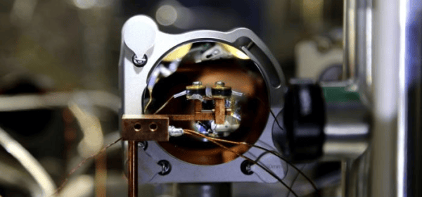 The core of the experimental nuclear clock apparatus. (Photo provided by the research team)