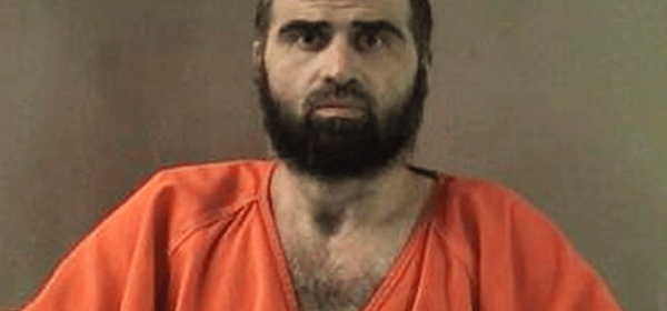 FILE - This undated photo provided by the Bell County Sheriff's Department shows former Army psychiatrist Maj. Nidal Hasan.