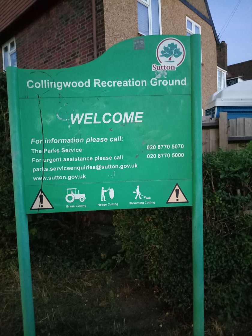 A Local Park in Gander Green Lane!