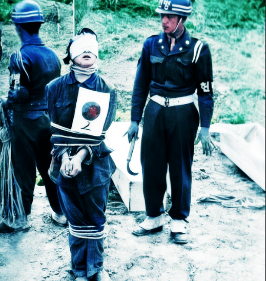 In 1950, a female prisoner on Jeju Island, South Korea, faced execution.