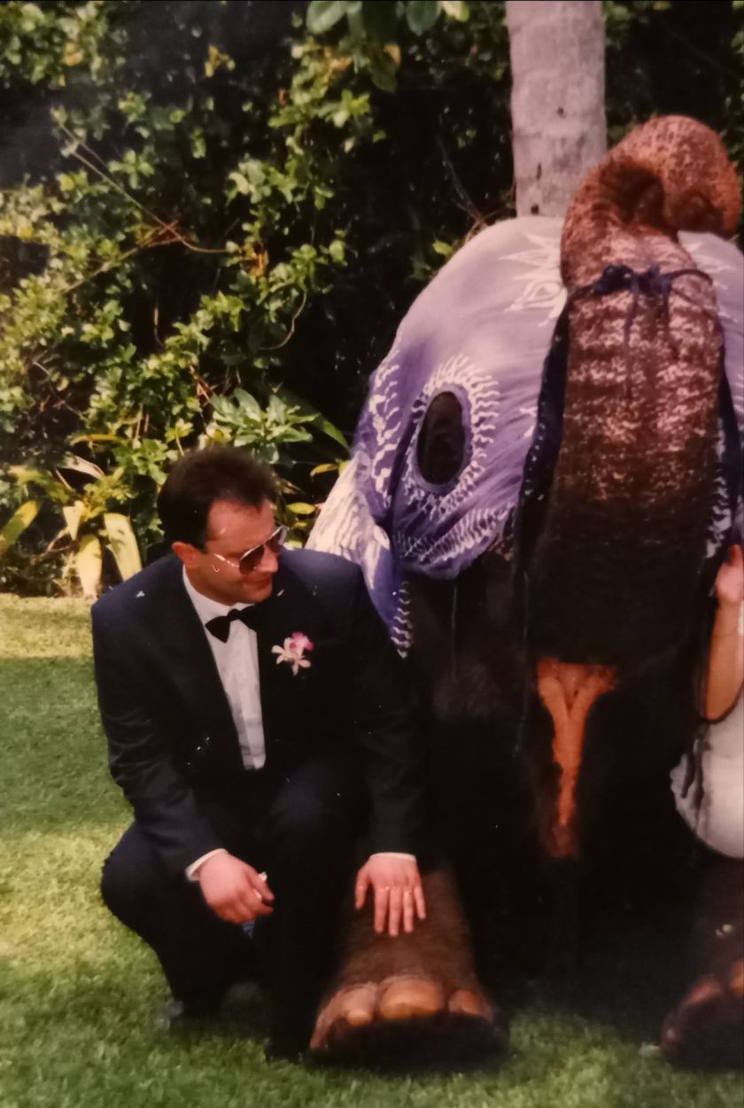 Me in Sri Lanka 13 12 1996.