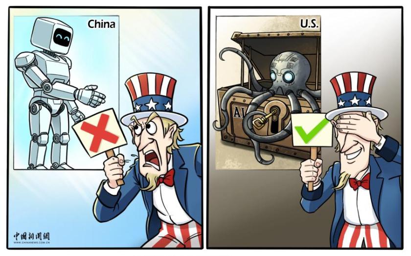 US Hegemony Threatened by China's AI!